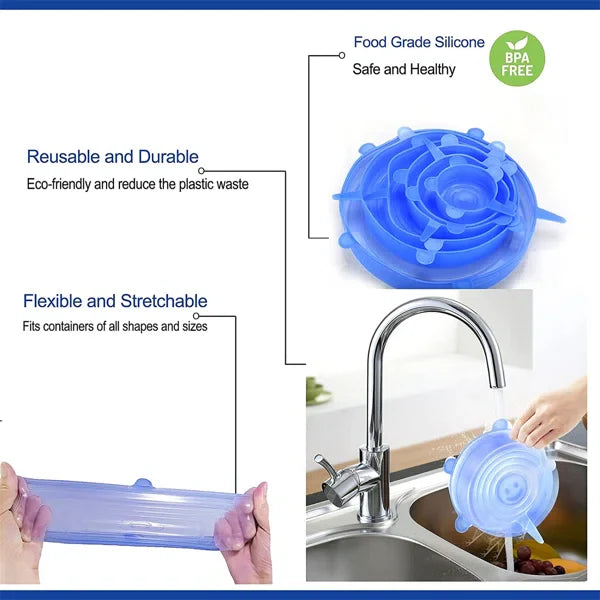 Silicone Lid Set