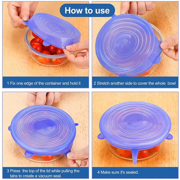 Silicone Lid Set