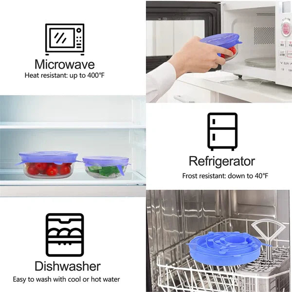 Silicone Lid Set